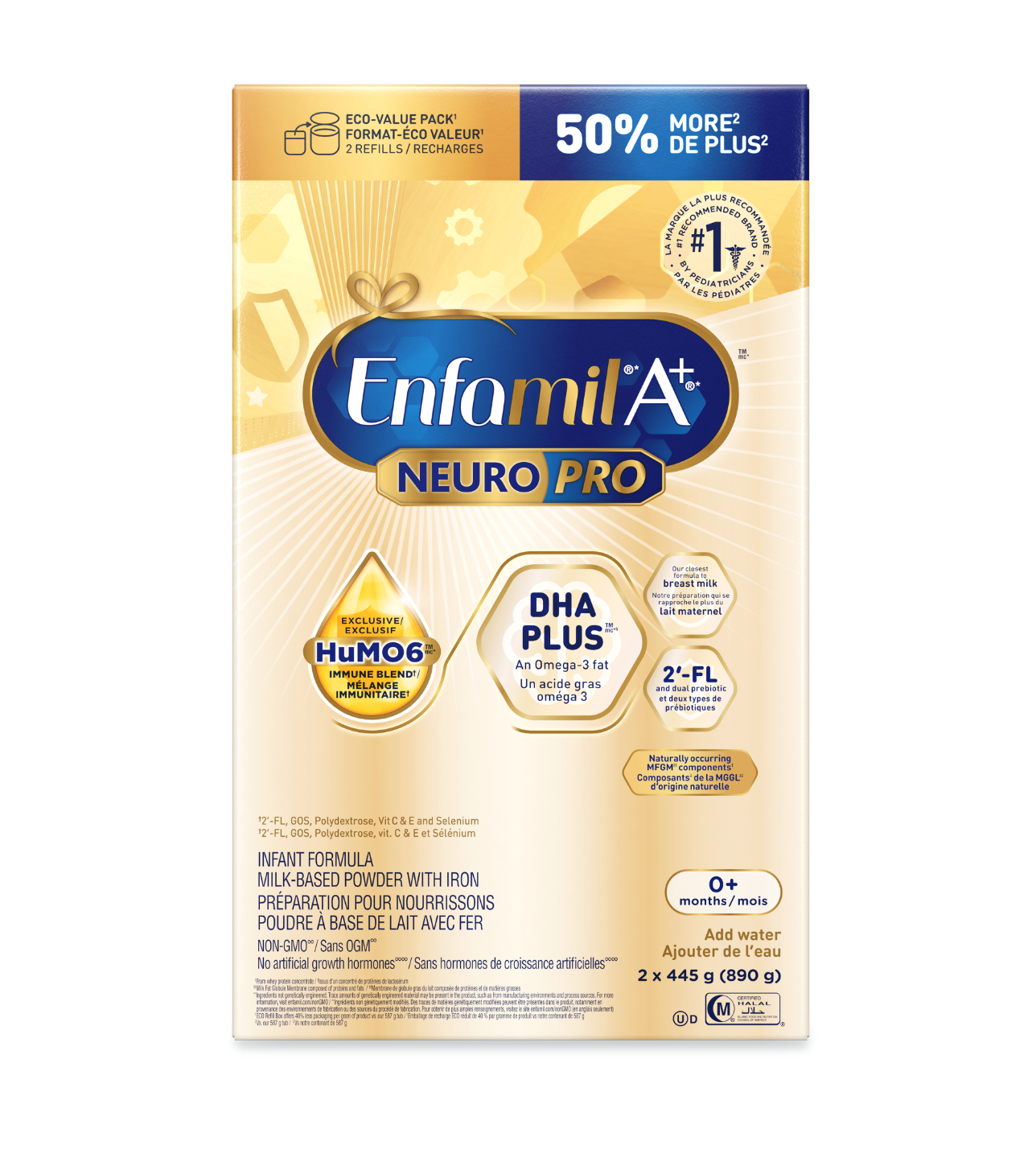 Enfamil A+ NeuroPro Infant Formula, Powder Refill