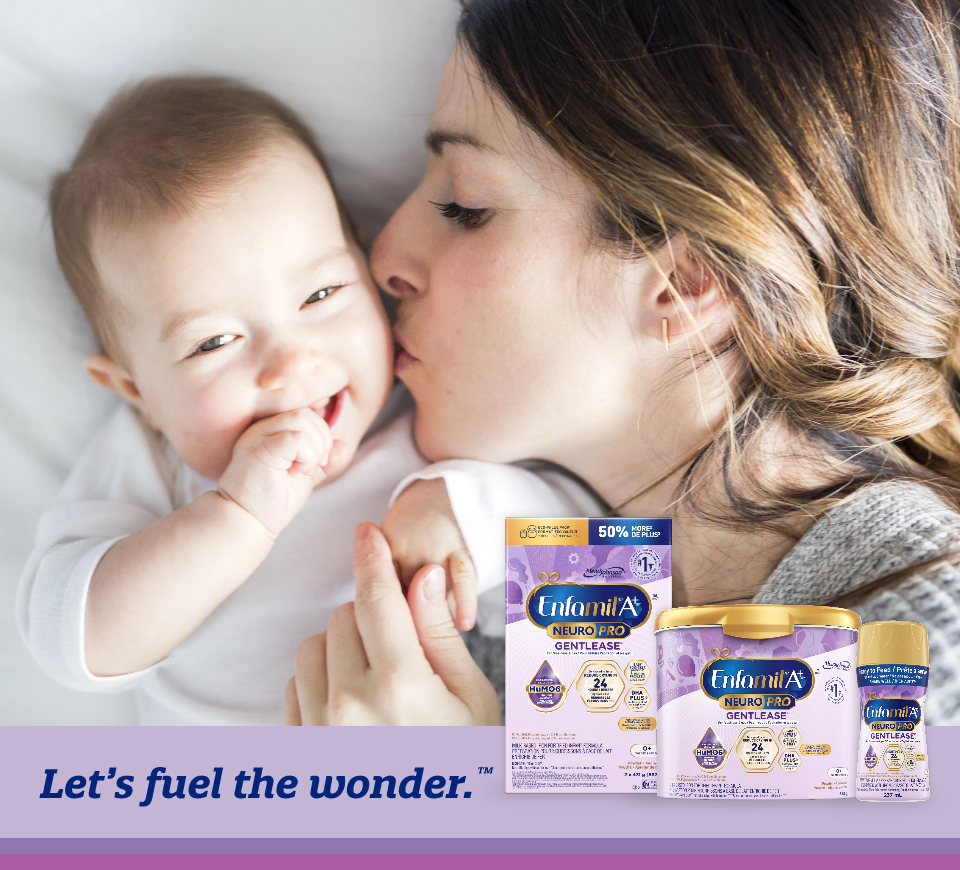 Does your baby have Tummy Troubles? Watch a short video on how Enfamil A+<sup>®</sup> NeuroPro<sup>™</sup> Gentlease<sup>®</sup> is designed to help reduce fussiness, crying, and gas in 24 hours* and then take the quiz to test your knowledge.