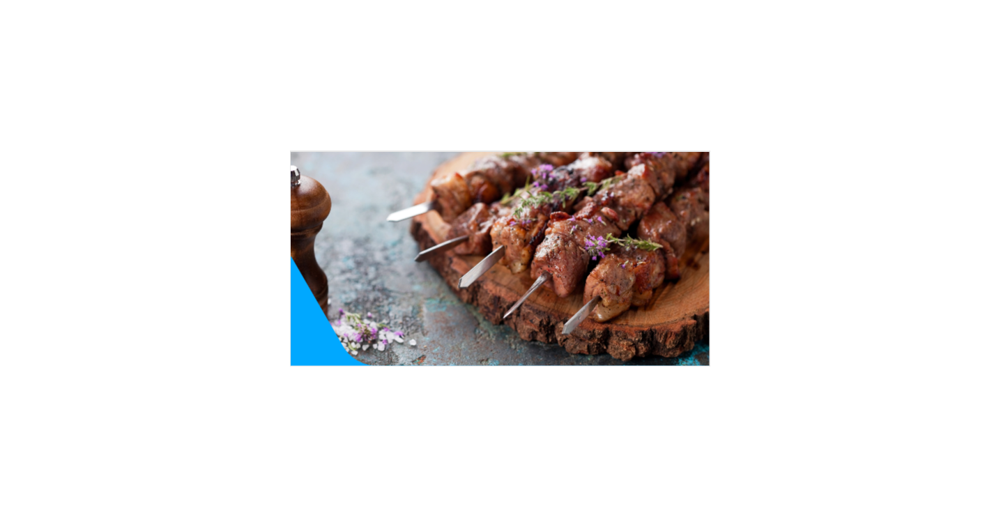 Protein - Lamb Kebabs with millet pilaf