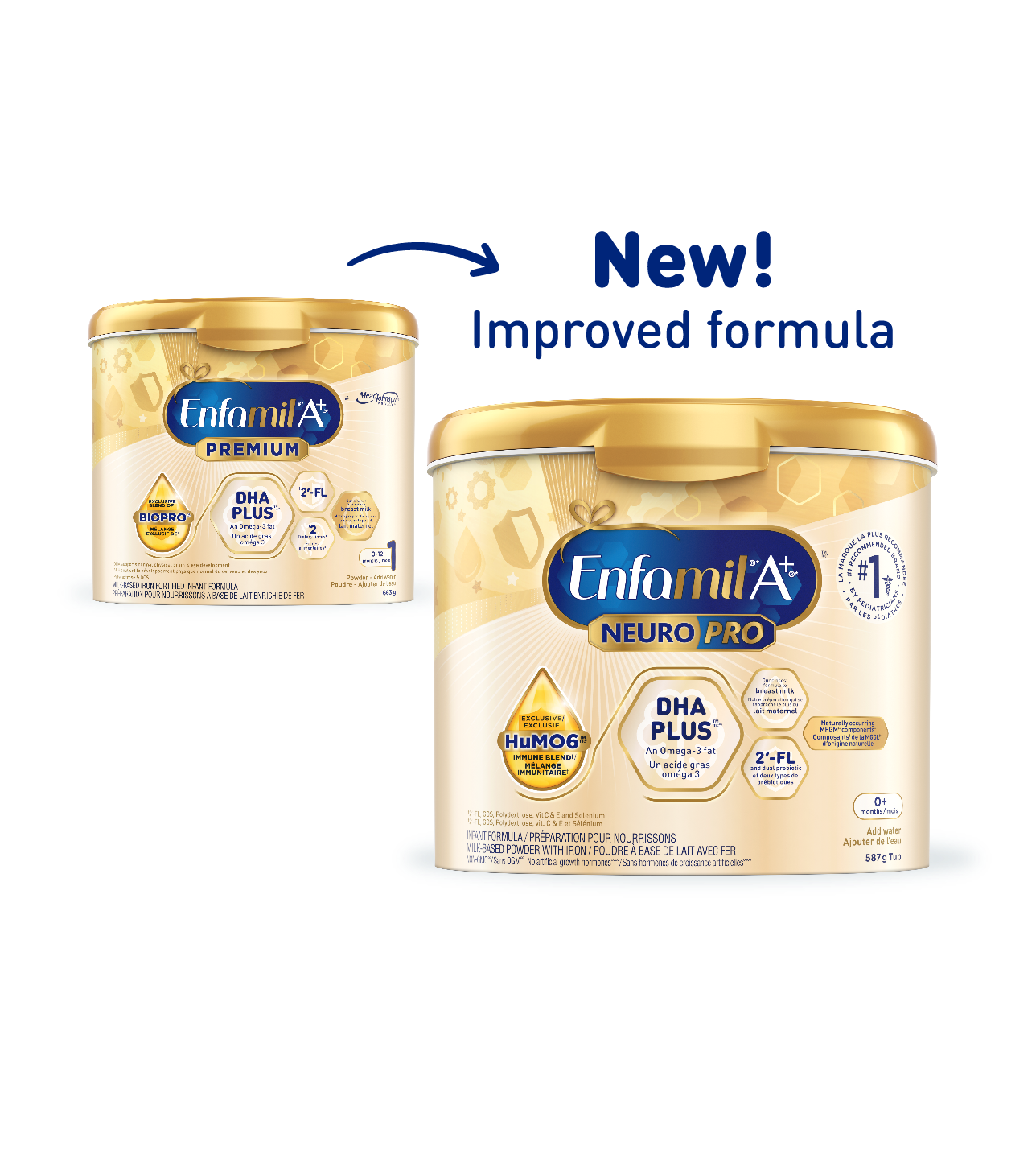 Enfamil A+ NeuroPro Infant Formula, Powder Tub