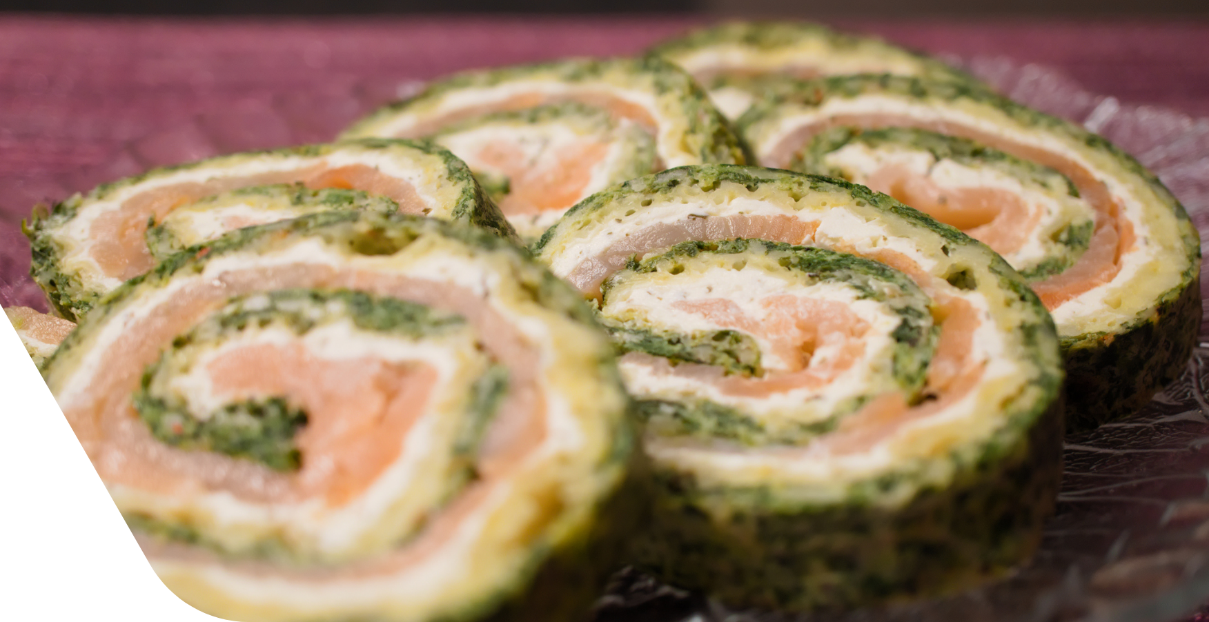 DHA (an Omega-3 fat) - Salmon Roll-Up Snacks