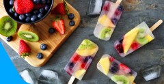 Fruit Smoothie and Ice Pops 8-10m+